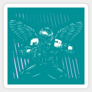 Jalen Hurts Philadelphia Eagles Sticker